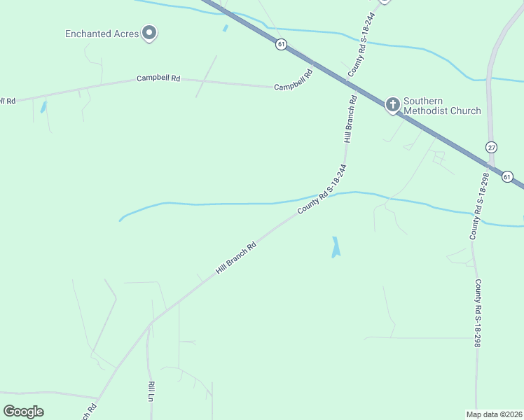map of restaurants, bars, coffee shops, grocery stores, and more near 6 Hill Branch Road in Ridgeville