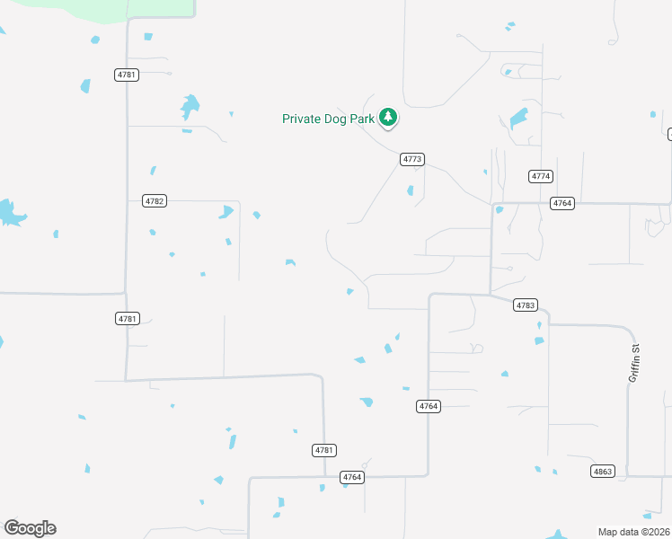 map of restaurants, bars, coffee shops, grocery stores, and more near 352 Private Road 4644 in Boyd