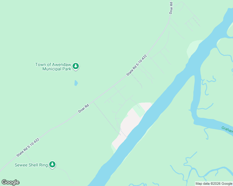 map of restaurants, bars, coffee shops, grocery stores, and more near 7898 Gull Bay Drive in Awendaw
