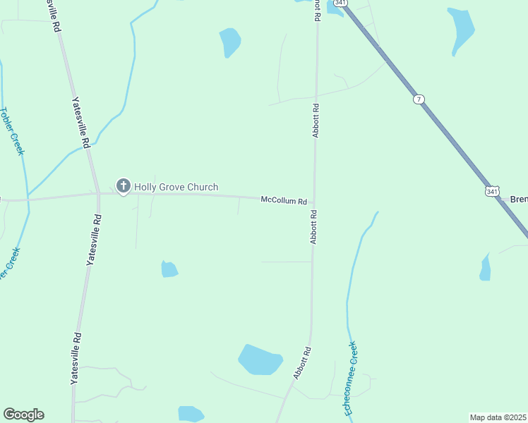 map of restaurants, bars, coffee shops, grocery stores, and more near 1307 McCollum Road in Barnesville