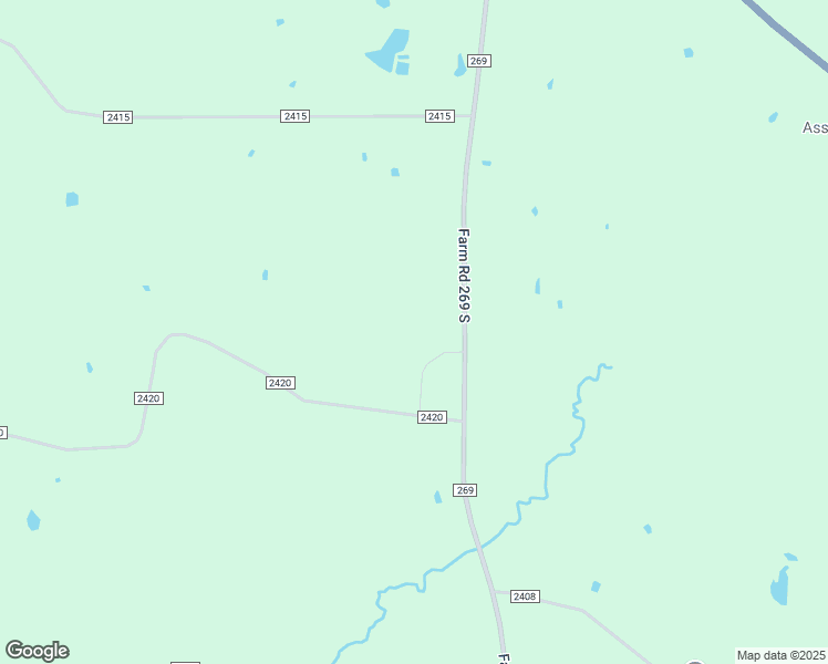 map of restaurants, bars, coffee shops, grocery stores, and more near 11436 Farm Road 269 South in Pickton