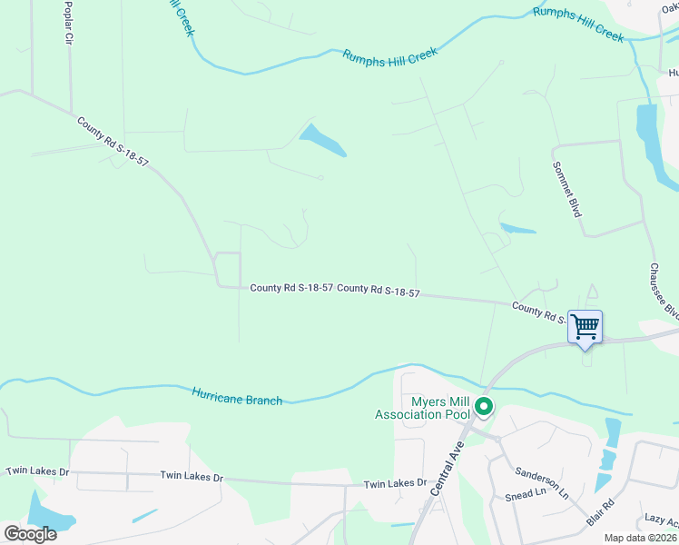 map of restaurants, bars, coffee shops, grocery stores, and more near 292 Scotch Range Road in Summerville