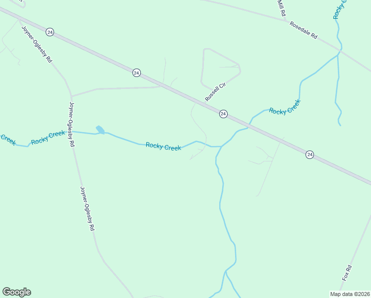 map of restaurants, bars, coffee shops, grocery stores, and more near 5096 Georgia 24 in Sardis