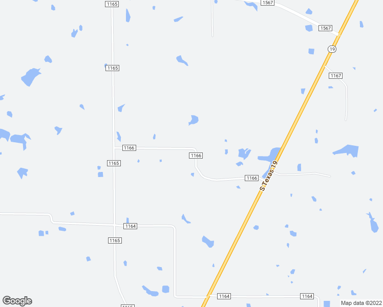 map of restaurants, bars, coffee shops, grocery stores, and more near 392 County Road 1166 in Brashear