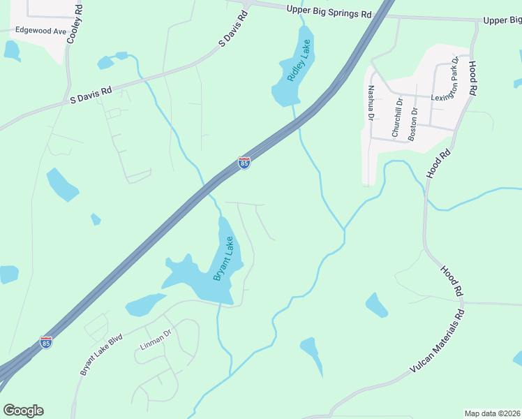 map of restaurants, bars, coffee shops, grocery stores, and more near 419 Lakeview Way in LaGrange