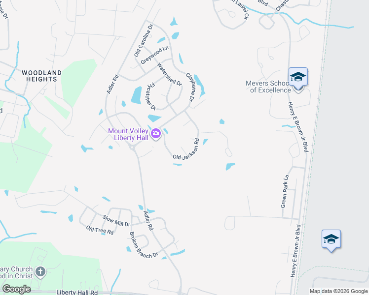 map of restaurants, bars, coffee shops, grocery stores, and more near 102 Cordoba Court in Goose Creek
