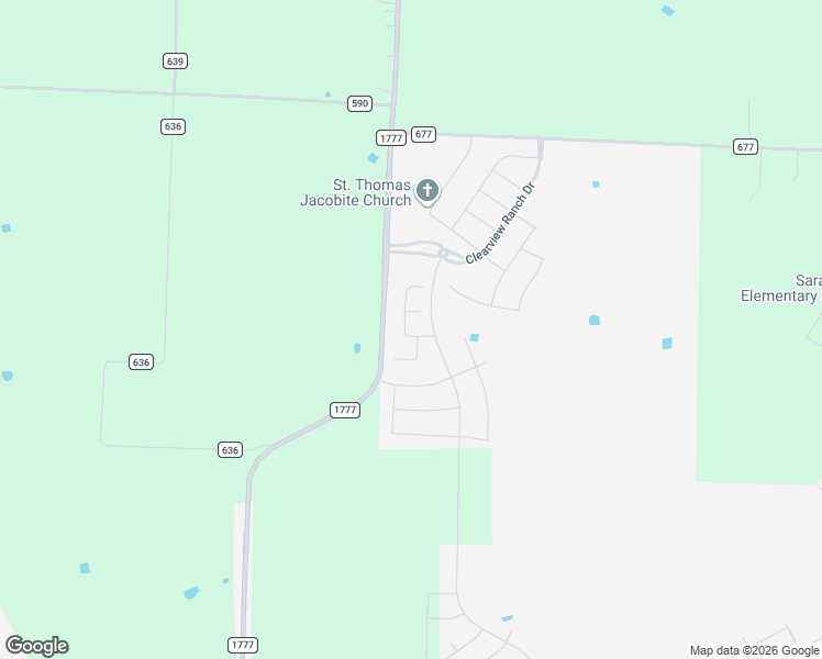 map of restaurants, bars, coffee shops, grocery stores, and more near 1103 Saint Matthews Circle in Royse City