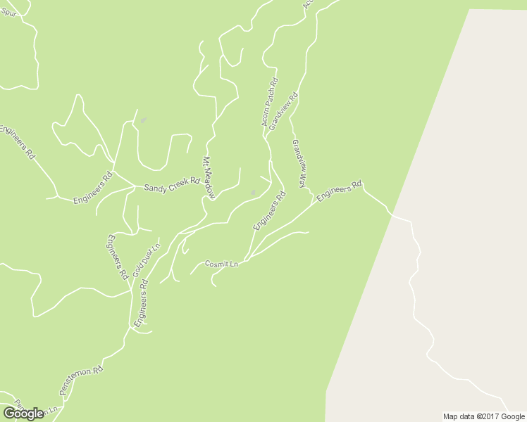 map of restaurants, bars, coffee shops, grocery stores, and more near 7728 Engineers Road in Julian