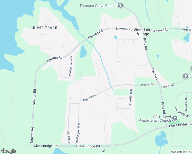 map of restaurants, bars, coffee shops, grocery stores, and more near 105 Colonial Court in LaGrange