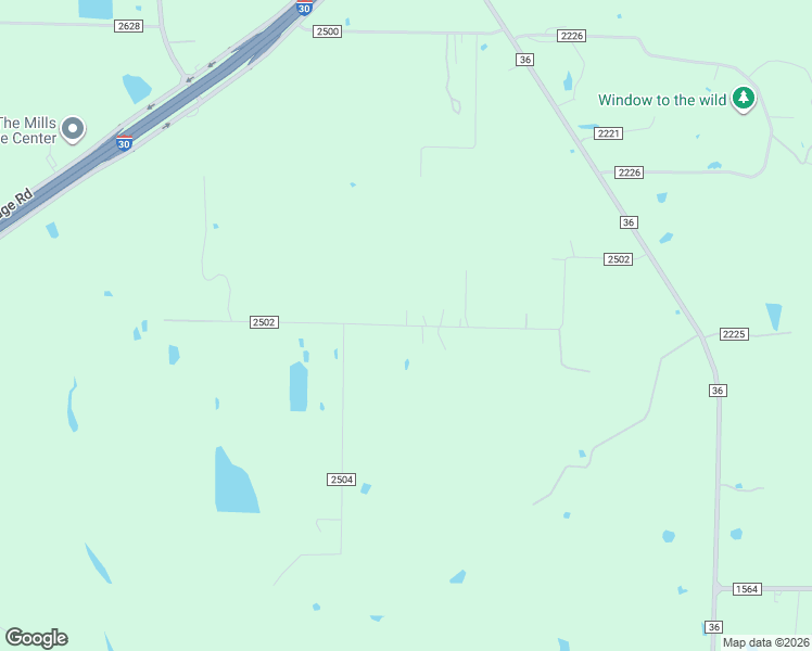 map of restaurants, bars, coffee shops, grocery stores, and more near 2960 County Road 2502 in Caddo Mills