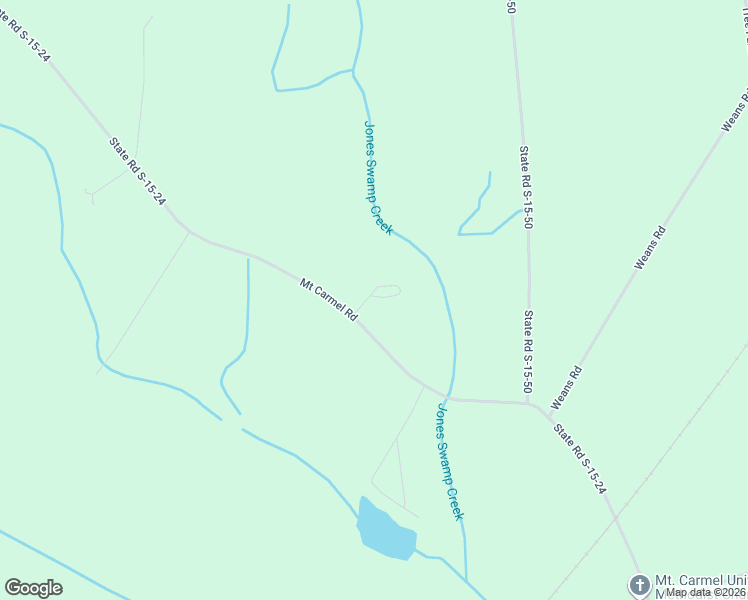 map of restaurants, bars, coffee shops, grocery stores, and more near 7637 Mount Carmel Road in Walterboro