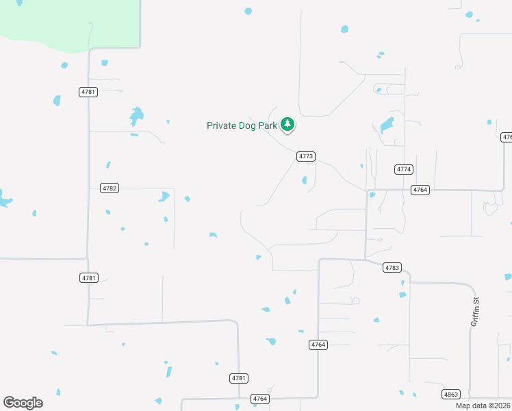 map of restaurants, bars, coffee shops, grocery stores, and more near 352 Private Road 4644 in Boyd