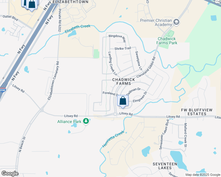 map of restaurants, bars, coffee shops, grocery stores, and more near 3908 Yarberry Court in Roanoke