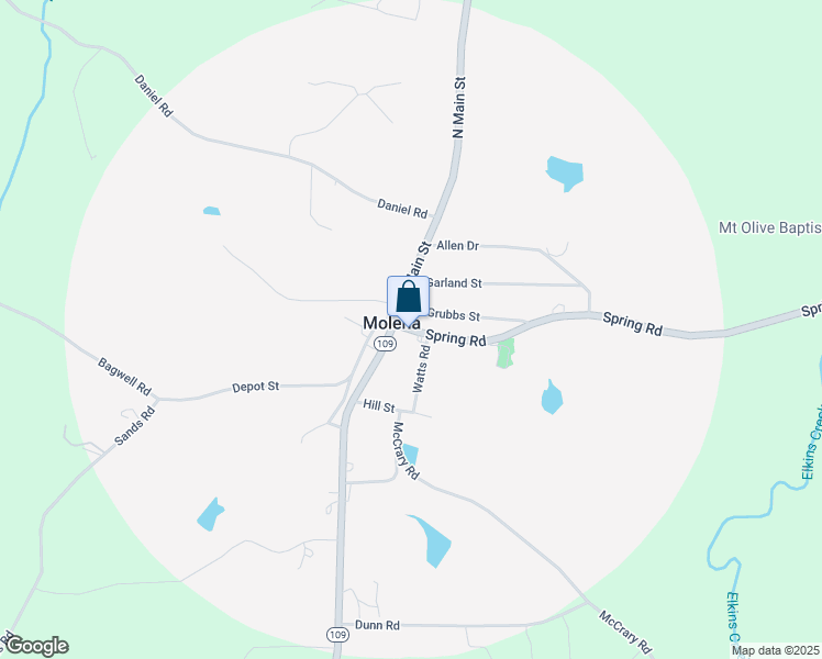 0 109, Molena GA Walk Score