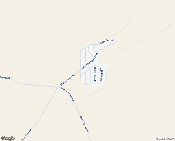 map of restaurants, bars, coffee shops, grocery stores, and more near Calle Del Rio in Greenlee County
