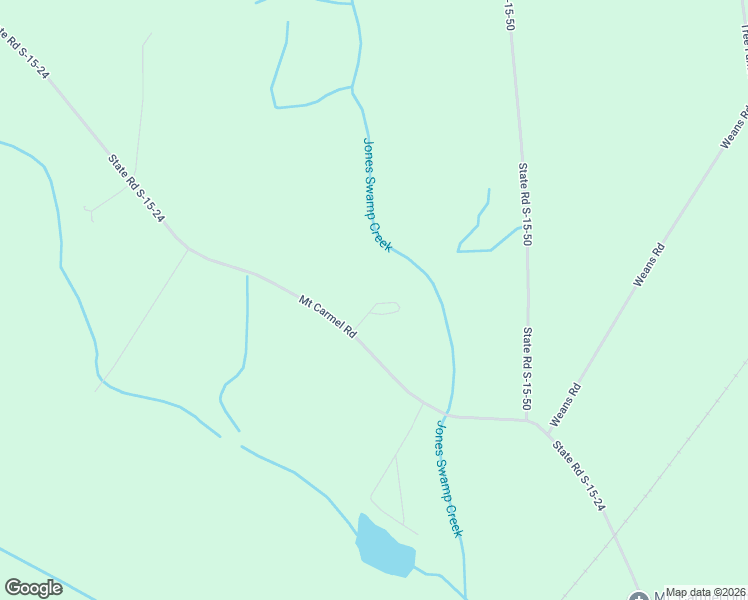 map of restaurants, bars, coffee shops, grocery stores, and more near 7637 Mount Carmel Road in Walterboro