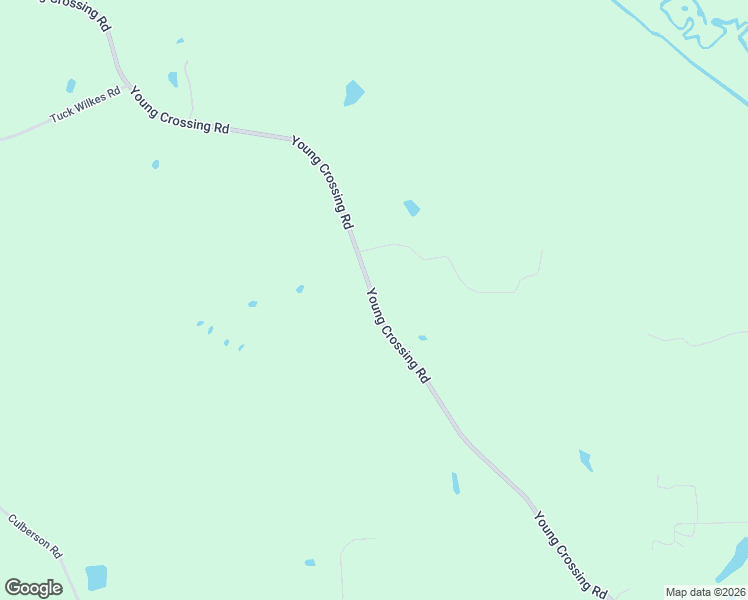 map of restaurants, bars, coffee shops, grocery stores, and more near Young Crossing Road in Louisville