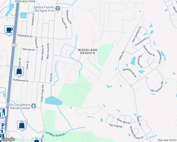 map of restaurants, bars, coffee shops, grocery stores, and more near 129 Farm Quarters Drive in Goose Creek