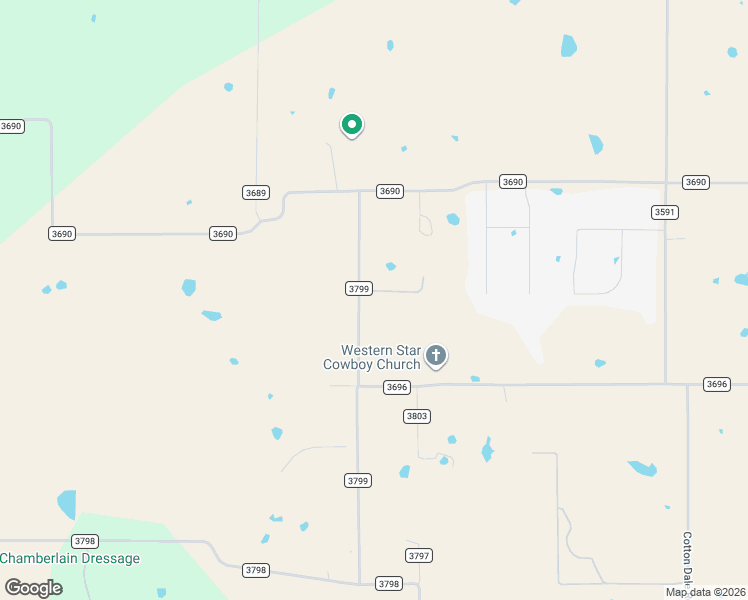 map of restaurants, bars, coffee shops, grocery stores, and more near 281 County Road 3799 in Paradise