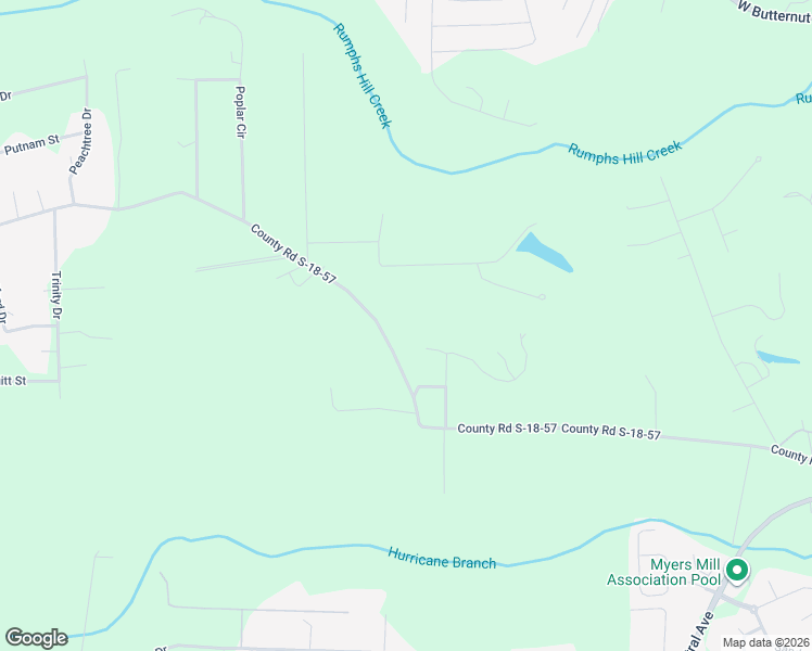 map of restaurants, bars, coffee shops, grocery stores, and more near 358 County Road S-18-57 in Summerville