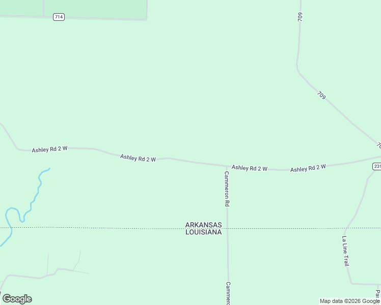 map of restaurants, bars, coffee shops, grocery stores, and more near 802 Ashley Road 2 West in Crossett