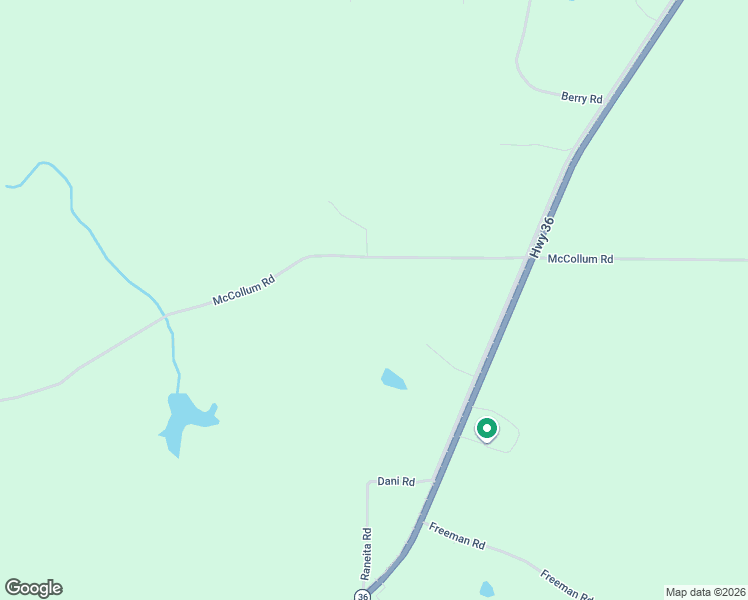 map of restaurants, bars, coffee shops, grocery stores, and more near 639 McCollum Road in Barnesville