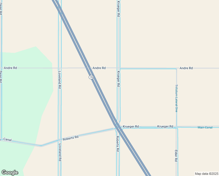 map of restaurants, bars, coffee shops, grocery stores, and more near 705 Andre Rd in Brawley