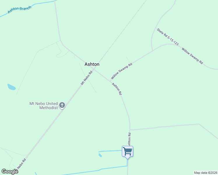 map of restaurants, bars, coffee shops, grocery stores, and more near 8351 Ashton Road in Islandton