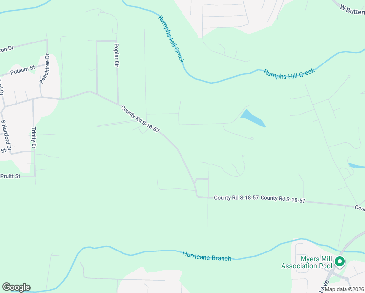 map of restaurants, bars, coffee shops, grocery stores, and more near 358 County Road S-18-57 in Summerville