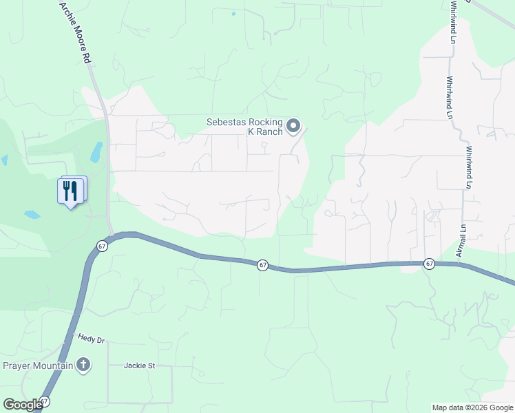 map of restaurants, bars, coffee shops, grocery stores, and more near 16355 Whispering Oaks Drive in Ramona