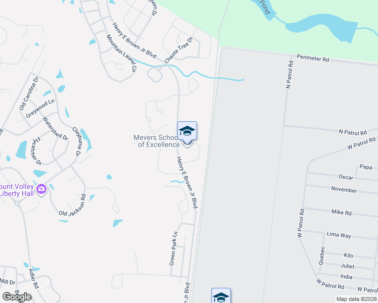 map of restaurants, bars, coffee shops, grocery stores, and more near 7750 Henry E Brown Junior Boulevard in Goose Creek