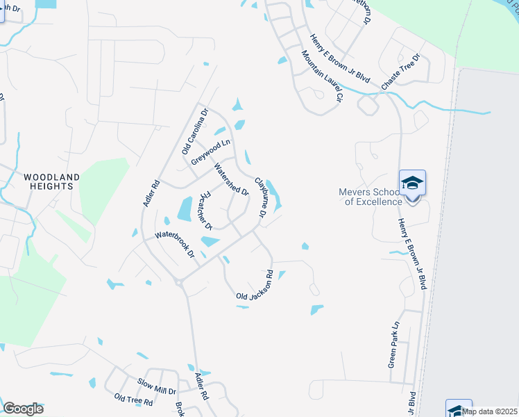 map of restaurants, bars, coffee shops, grocery stores, and more near 275 Clayburne Drive in Goose Creek