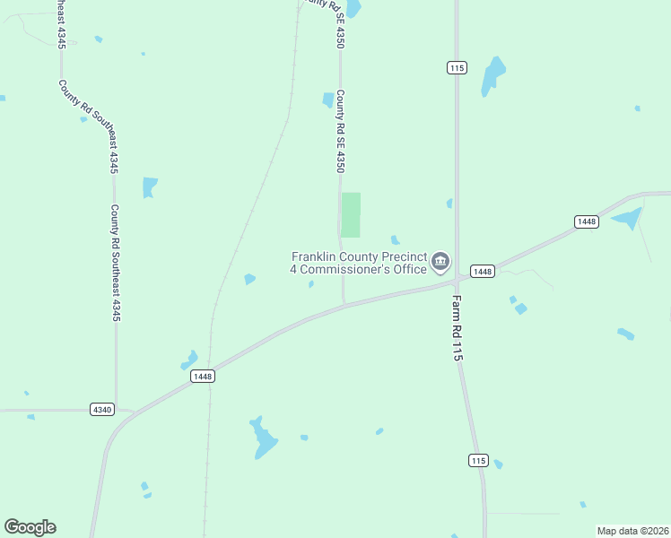 map of restaurants, bars, coffee shops, grocery stores, and more near County Road SE 4350 in Franklin County