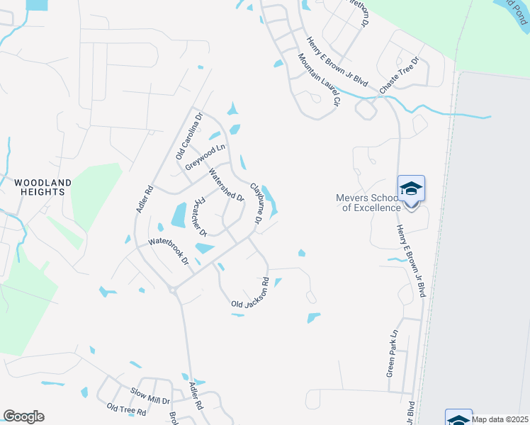 map of restaurants, bars, coffee shops, grocery stores, and more near 278 Clayburne Drive in Goose Creek