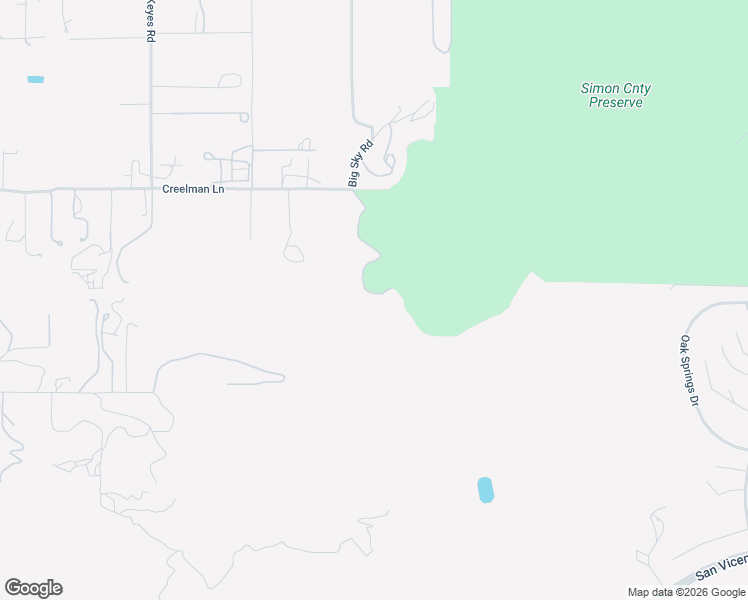 map of restaurants, bars, coffee shops, grocery stores, and more near 214 Creelman Lane in Ramona