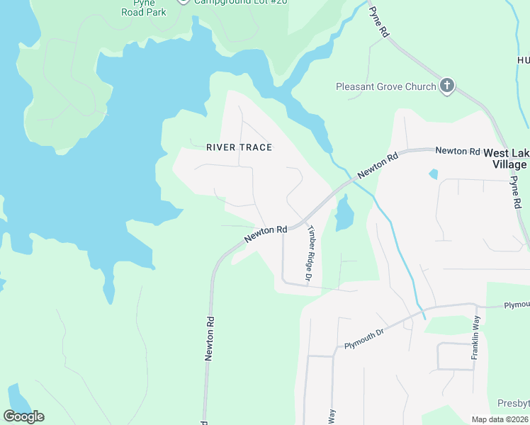 map of restaurants, bars, coffee shops, grocery stores, and more near 16 River Point Drive in LaGrange