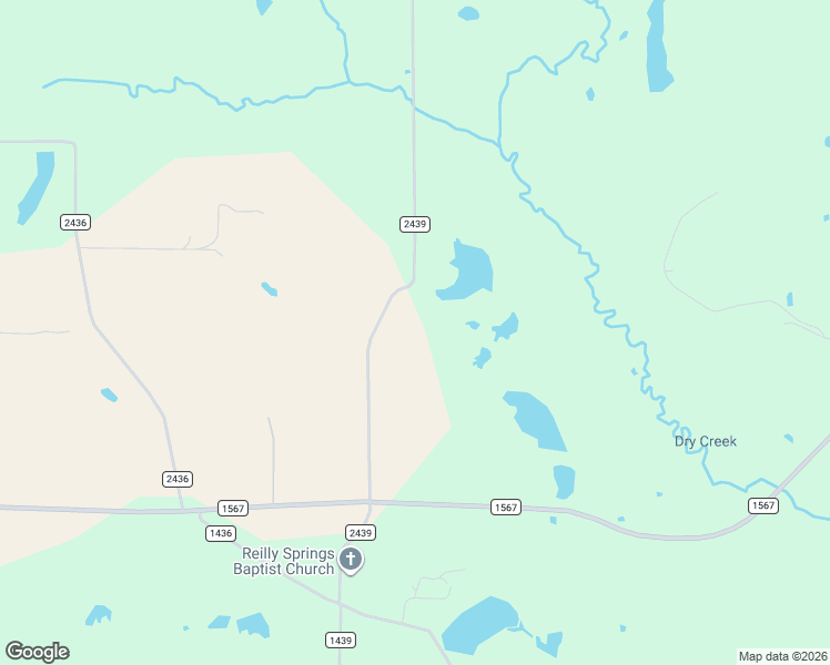map of restaurants, bars, coffee shops, grocery stores, and more near 535 County Road 2439 in Sulphur Springs