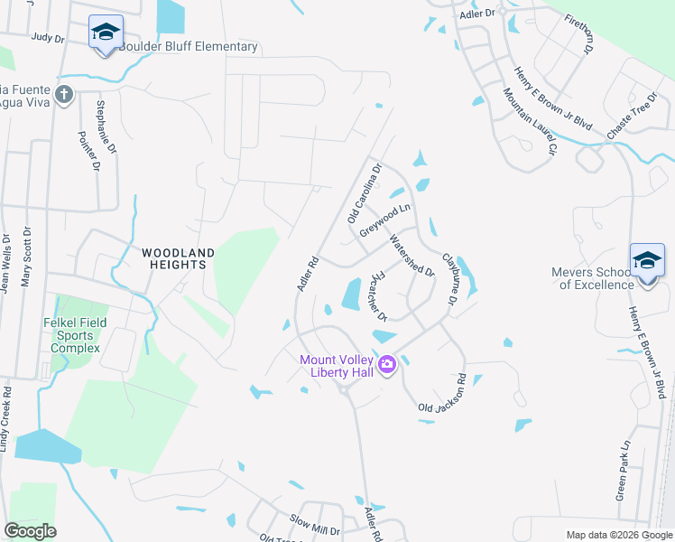 map of restaurants, bars, coffee shops, grocery stores, and more near 111 Salem Creek Drive in Goose Creek