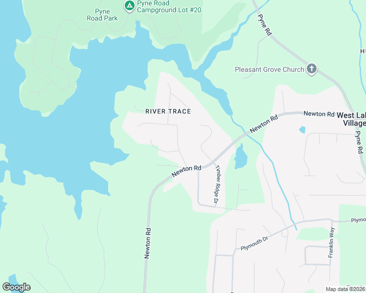 map of restaurants, bars, coffee shops, grocery stores, and more near 16 River Point Drive in LaGrange