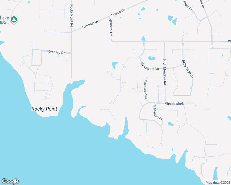 map of restaurants, bars, coffee shops, grocery stores, and more near 2105 Bayshore Drive in Flower Mound