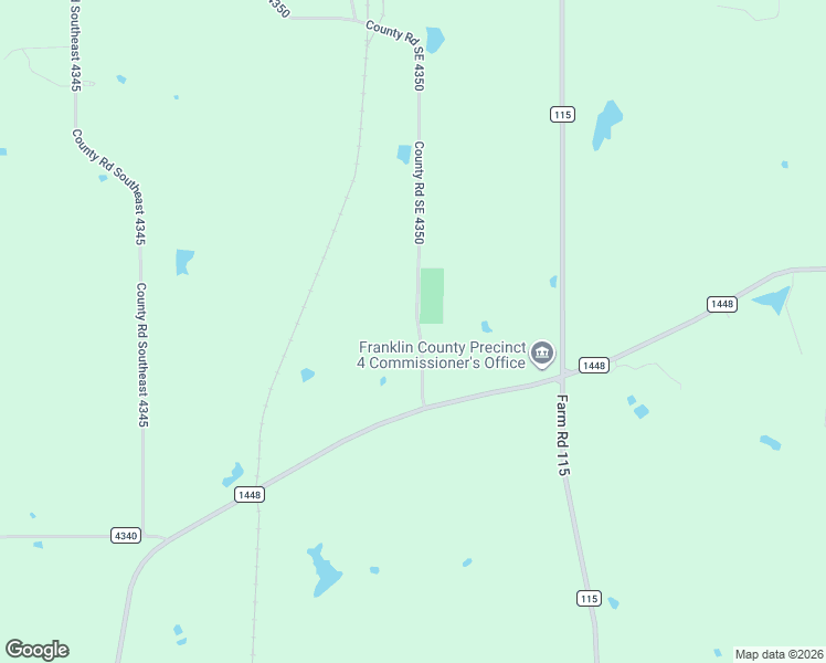 map of restaurants, bars, coffee shops, grocery stores, and more near 2136 County Road SE 4350 in Scroggins