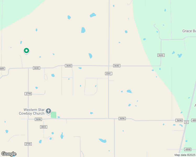 map of restaurants, bars, coffee shops, grocery stores, and more near 1798 County Road 3591 in Paradise