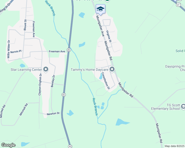 map of restaurants, bars, coffee shops, grocery stores, and more near 518 Constitution Drive in Forsyth