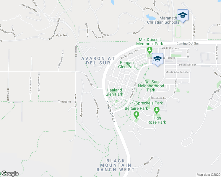 map of restaurants, bars, coffee shops, grocery stores, and more near 8284 Katherine Claire Lane in San Diego