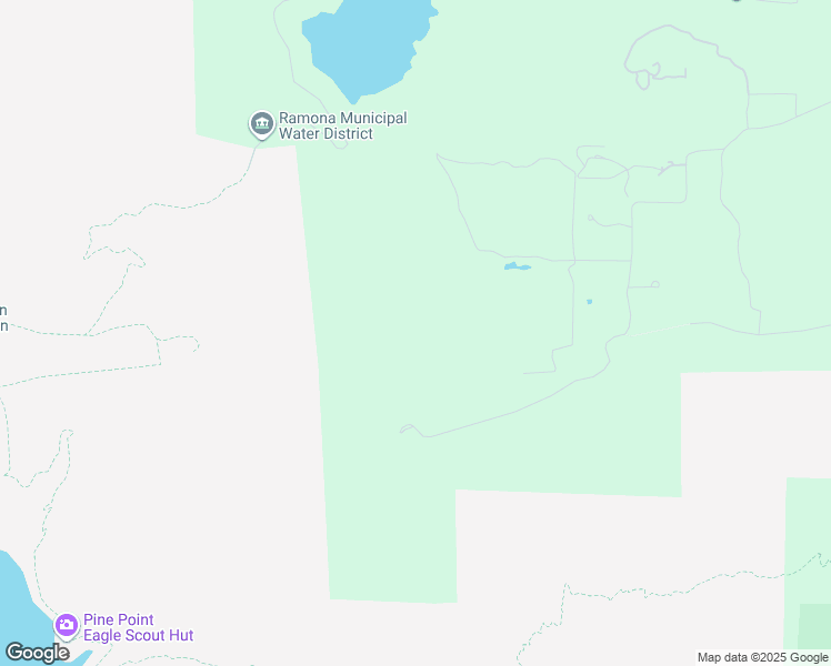 map of restaurants, bars, coffee shops, grocery stores, and more near 15711 Salida Del Sol in Ramona
