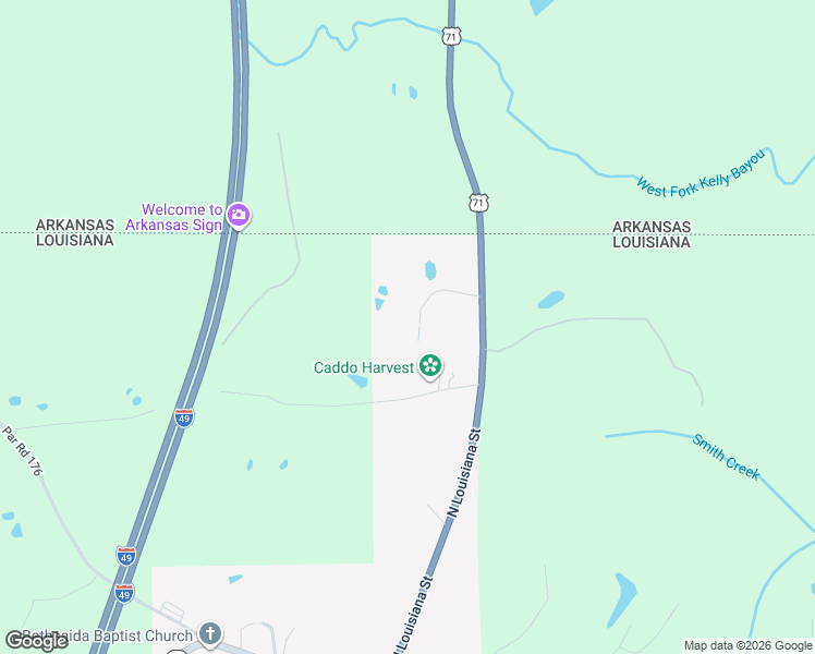 map of restaurants, bars, coffee shops, grocery stores, and more near 6982 Redbud Lane in Ida