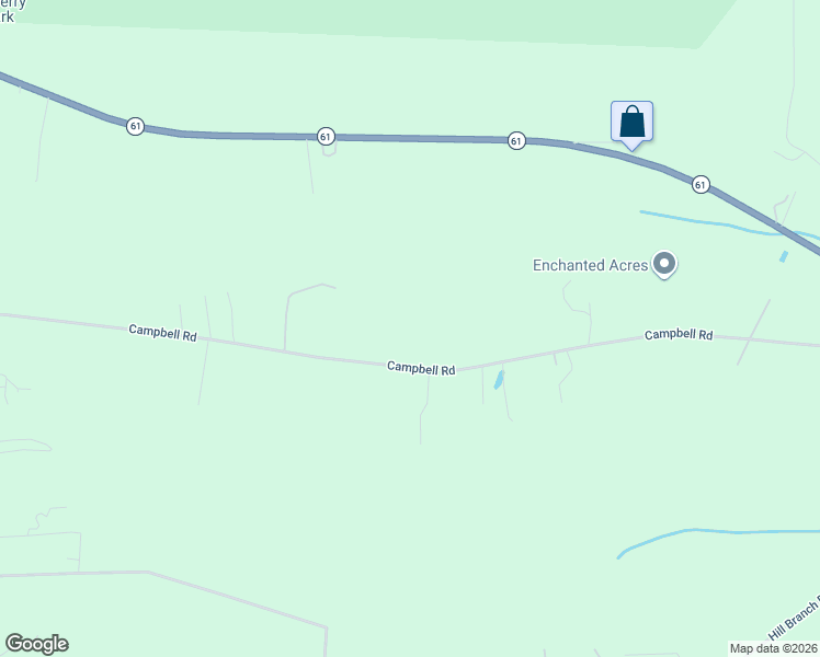 map of restaurants, bars, coffee shops, grocery stores, and more near 399 Campbell Road in Ridgeville