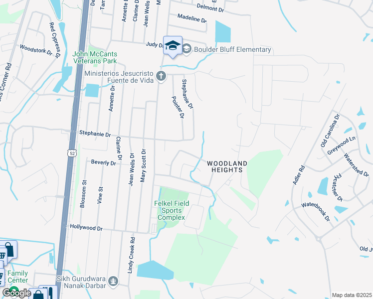 map of restaurants, bars, coffee shops, grocery stores, and more near 344 Water Oak Drive in Goose Creek