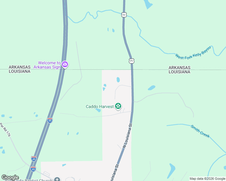 map of restaurants, bars, coffee shops, grocery stores, and more near 6982 Redbud Lane in Ida