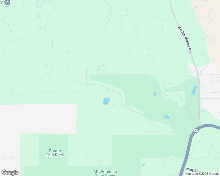 map of restaurants, bars, coffee shops, grocery stores, and more near 17002 Obsidian Drive in Ramona